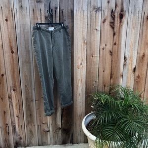 Green Boyfriend Pants 28